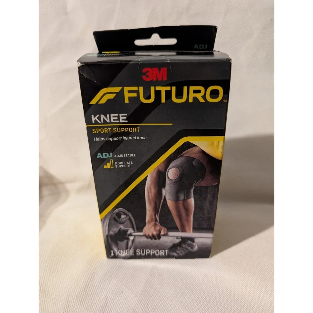 Futuro Knee Comfort Fit Support Adjustable Brace &Icy Hot Combo